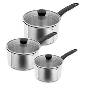 Classic Plus Saucepan Three-Piece Set