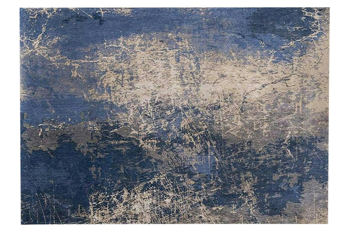 Louis De Poortere | Cracks Eco Rug | Blue | 200 x 280 cm