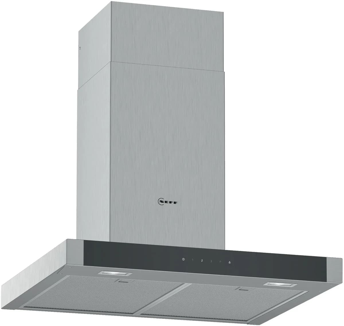 NEFF N50 60cm Chimney Cooker Hood - Stainless Steel | D64BHM1N0B
