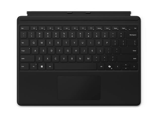 MICROSOFT - Surface Pro Keyboard - keyboard - with touchpad - QWERTY - English - black Input Device