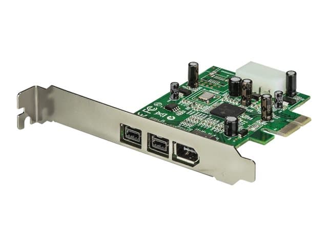 Startech 3 Port 2b 1a 1394 PCI Express FireWire Card Adapter