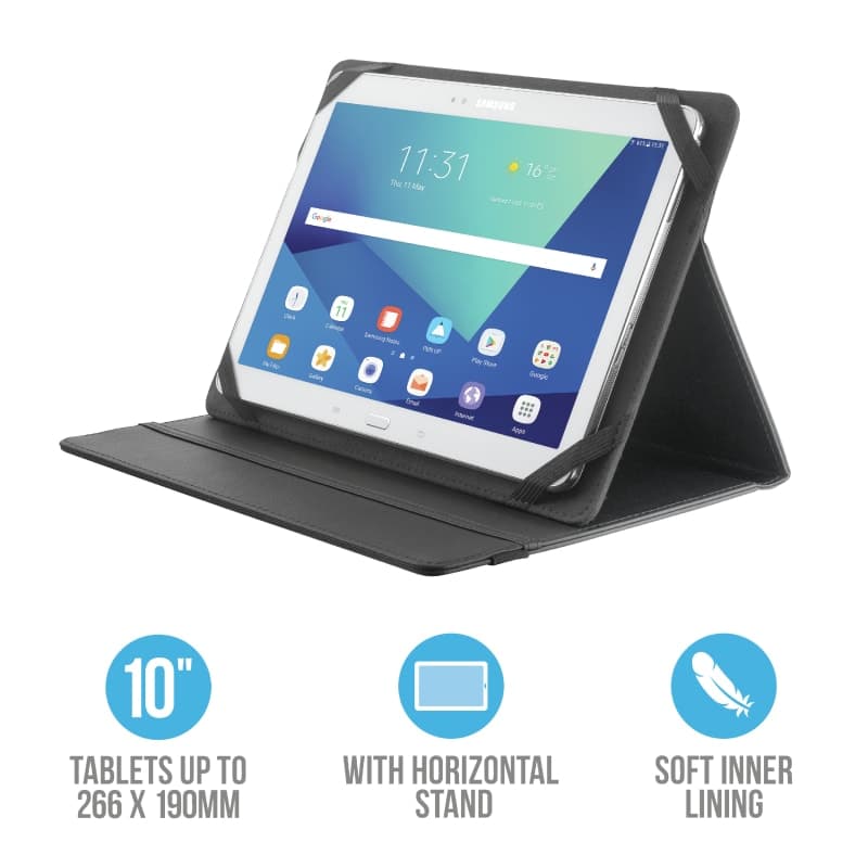 TRUST 10" FOLIO CASE & STAND