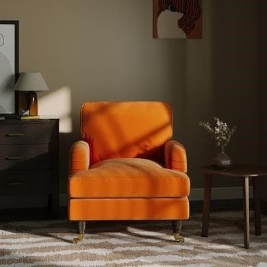 Payton Velvet Armchair