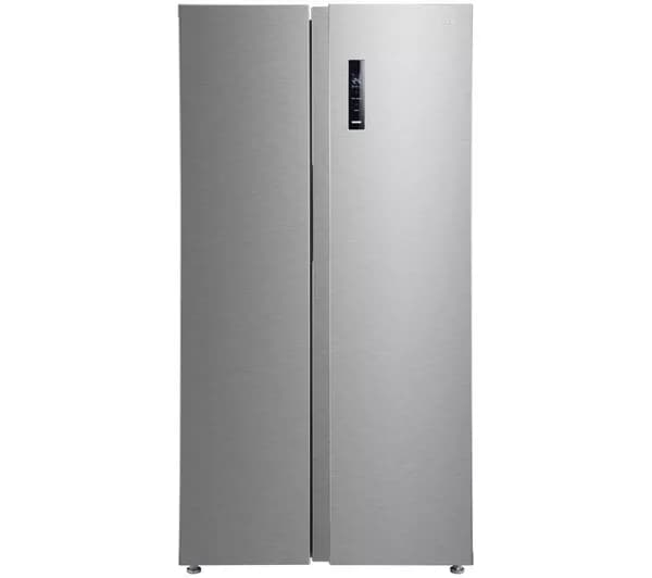 LOGIK LSBSX26 American-Style Fridge Freezer - Inox
