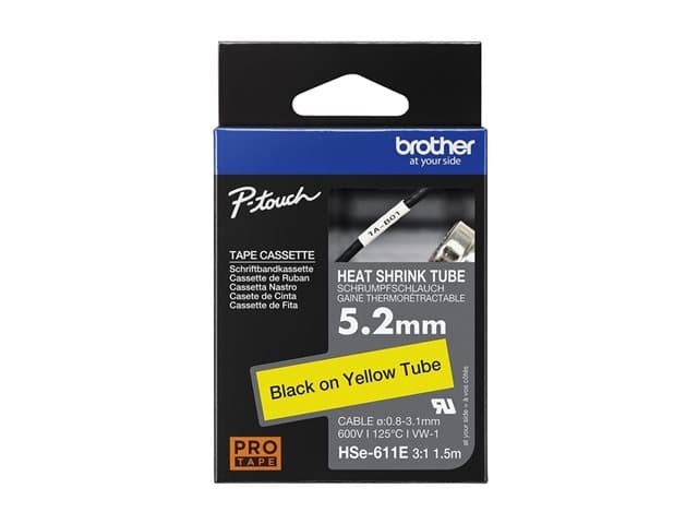 Brother HSe heat shrink tube tape