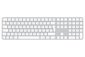 Apple Magic Keyboard with Touch ID and Numeric Keypad | White