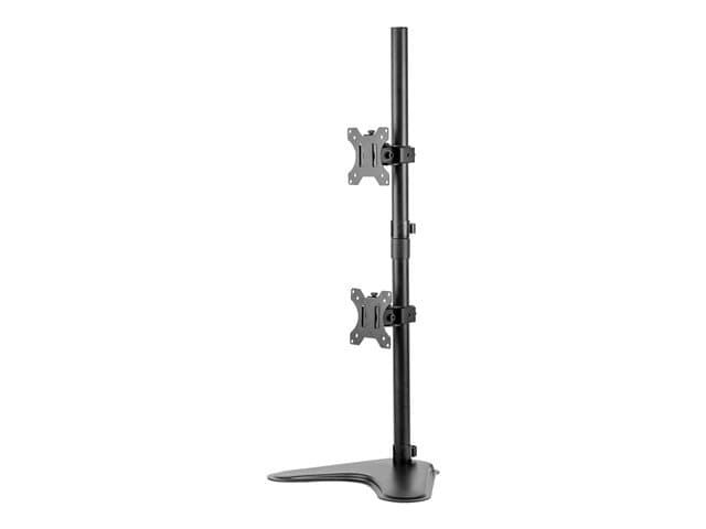 FELLOWES - Professional Series Free-standing Dual Stacking Monitor Arm stand - for 2 monitors - black