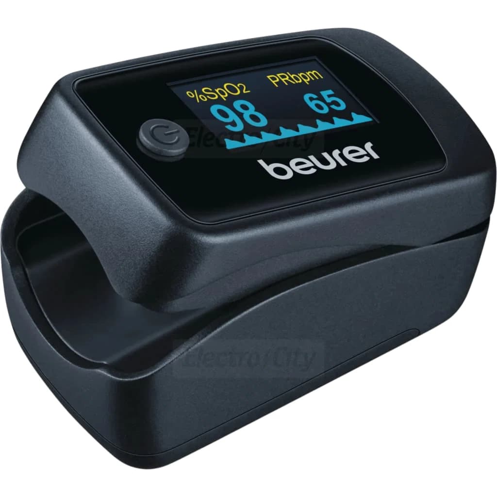 Beurer PO45 Pulse Oximeter with Display | Black