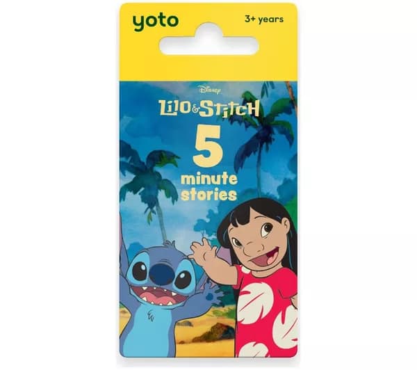 YOTO Lilo & Stitch 5 Minute Stories Audio Player Card