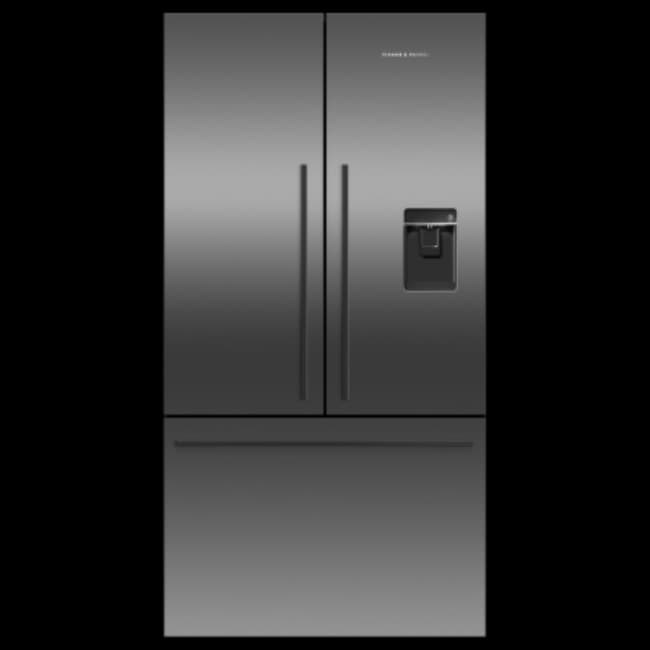 Fisher Paykel Fridge Freezer | French Door | 569L | Black Stainless Steel | RF540ADUB7