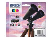 EPSON - 502XL Multipack - 4-pack - XL - black, yellow, cyan, magenta - original - ink cartridge