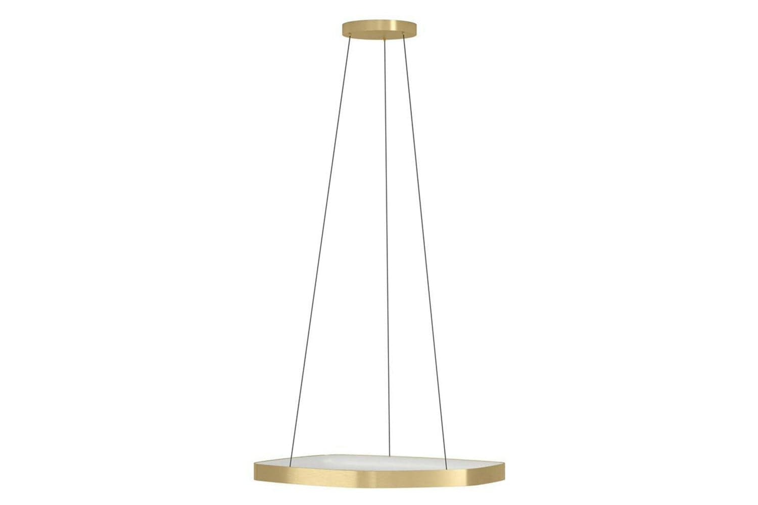 Eglo | Vallerosa LED Pendant Light | Gold/White