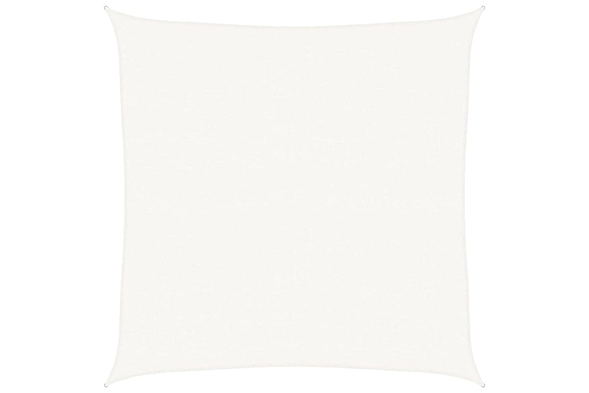 Vidaxl 311223 Sunshade Sail White 5x5 M Hdpe