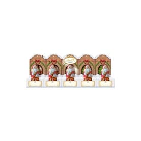 Five-Pack Chocolate Santas 50G