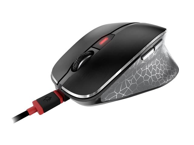 Cherry - MW 8C ERGO - mouse - 2.4 GHz, Bluetooth 4.0 - black