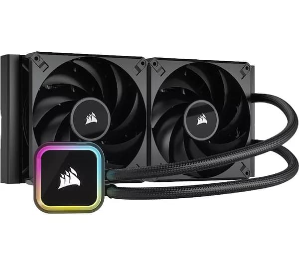 CORSAIR iCUE H115i RGB ELITE Liquid 280 mm CPU Cooler - RGB LED