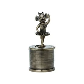 Belinda the Ballerina Bronze Trinket Box