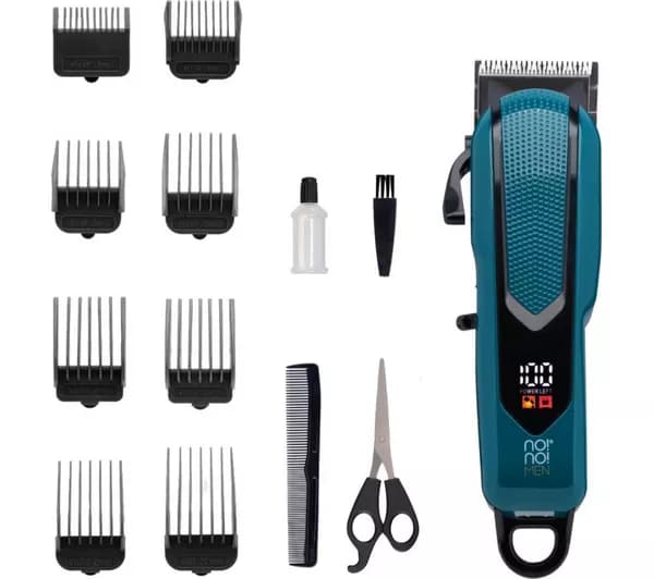 NONO Raven Power RCP01 Beard & Hair Clipper Kit - Teal Blue & Black