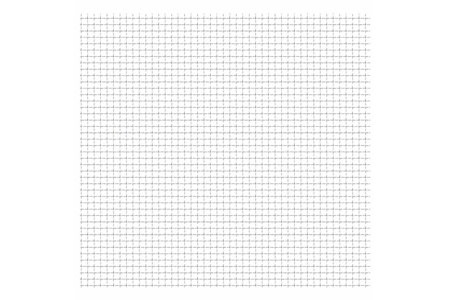 vidaXL 142288 Crimped Garden Wire Fence Stainless Steel 50x50cm 21x21x2.5mm