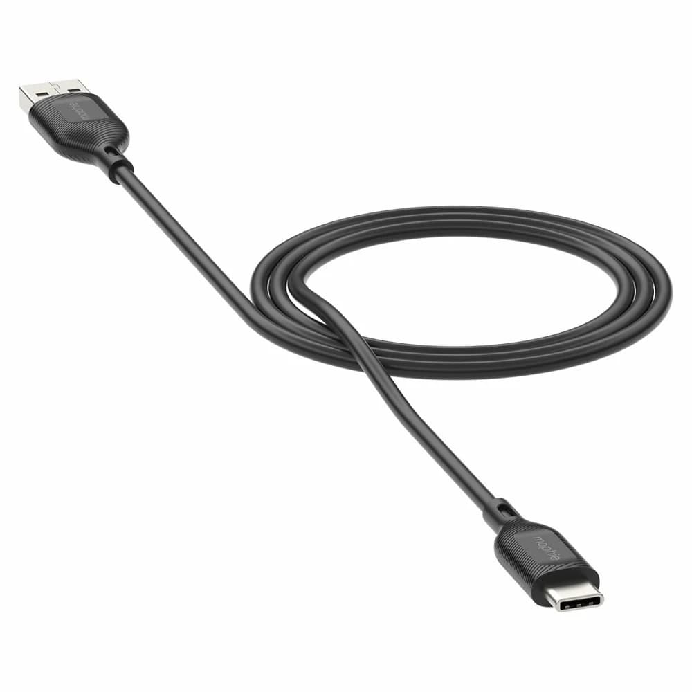 Zagg Mophie 1M USB-A to USB-C Cable - Black | 409911861