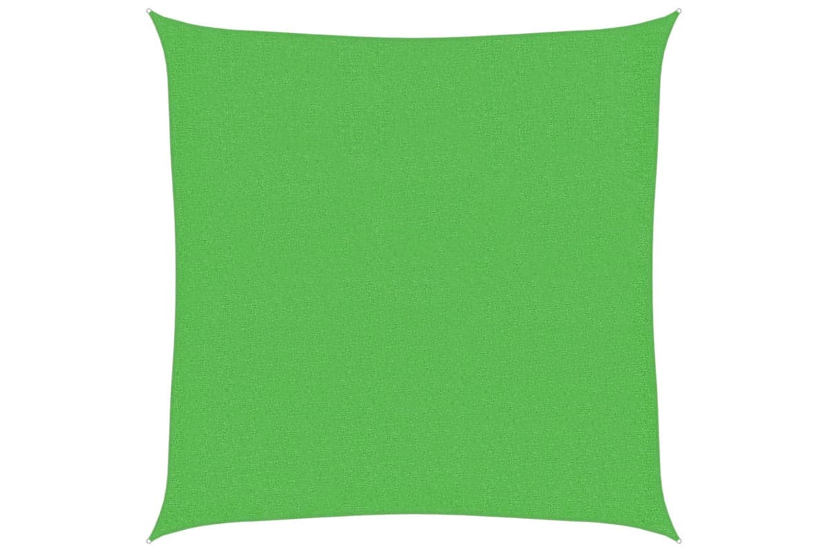 Vidaxl 311275 Sunshade Sail Light Green 3.6x3.6 M Hdpe