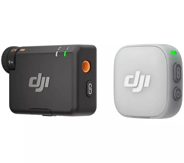 DJI Mic Mini 2 (1 TX + 1 RX) Wireless Microphone Kit - Grey & Black