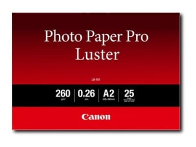 CANON - Photo Paper Pro Luster LU-101 - photo paper - luster - 25 sheet(s) - A2 - 260 g/m²