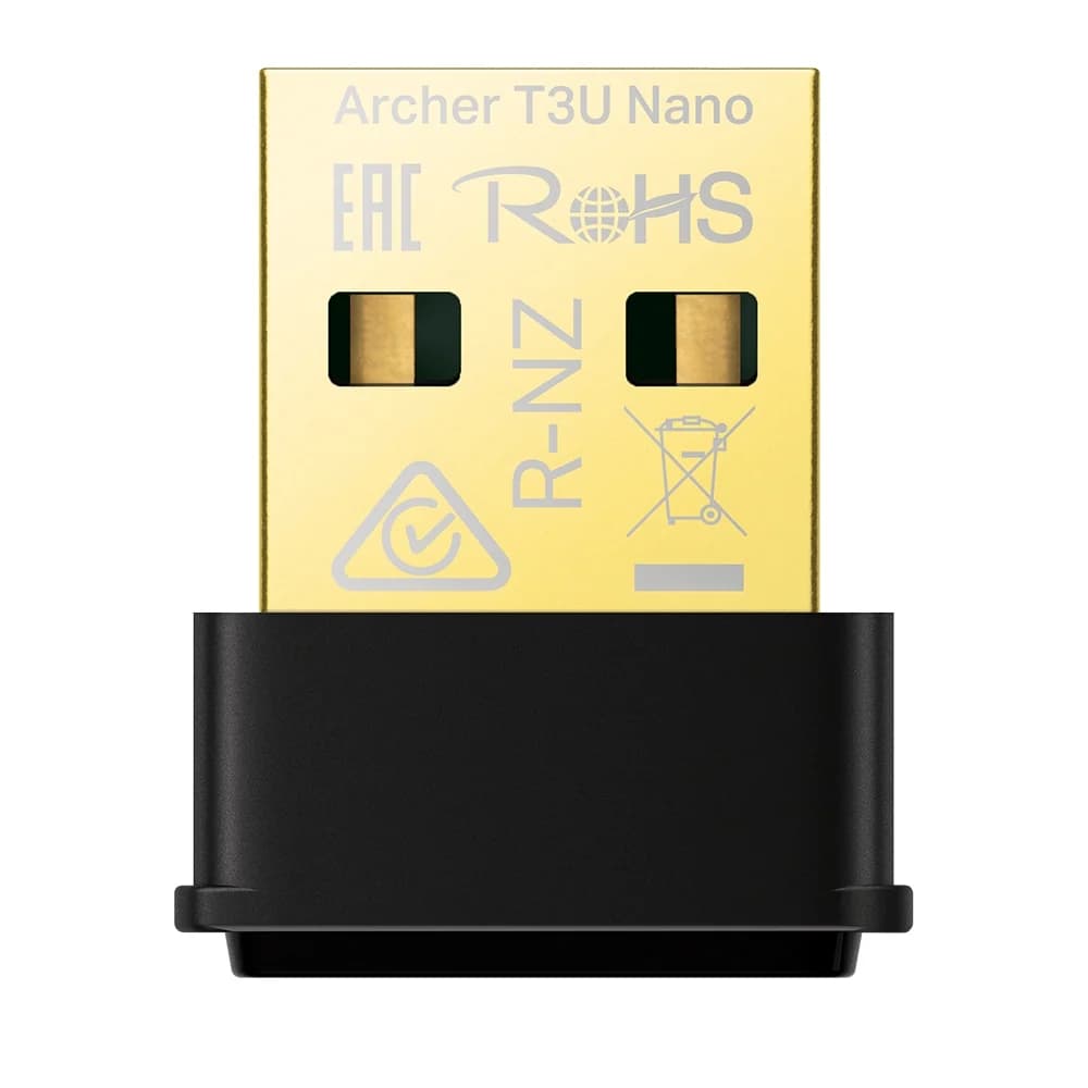 TP-Link Archer T3U Nano AC1300 Nano Dual Band Wi-Fi USB Adapter | Archer T3U Nano