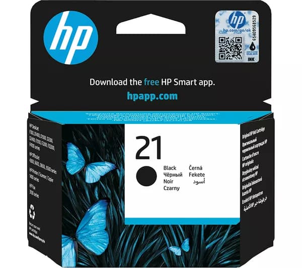 HP 21 Original Black Ink Cartridge