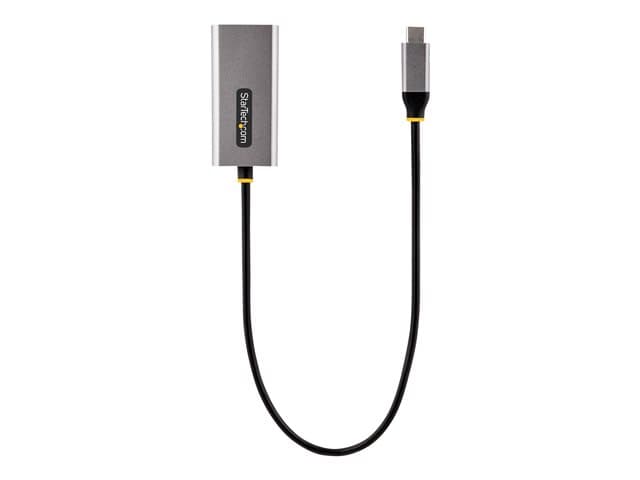 STARTECH.COM - Startech USB-C to Ethernet Adapter, 10/100/1000 Mbps, Gigabit Network Adapter w/ ASIX AX88179A Chip, 1ft/30cm Cable, USB Type C to RJ45 Ethernet Dongle, USB C to LAN Adapter, Windows/macOS/Linux/ChromeOS (US1GC30B2) - network