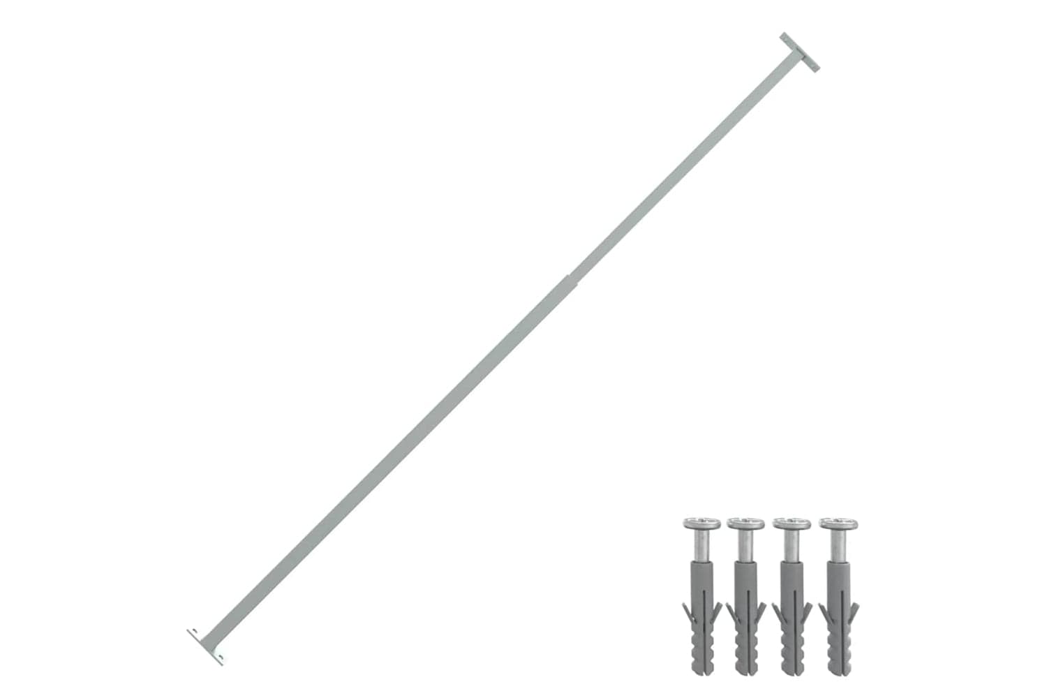 vidaXL 144515 Adjustable Security Window Bar 710-1200mm