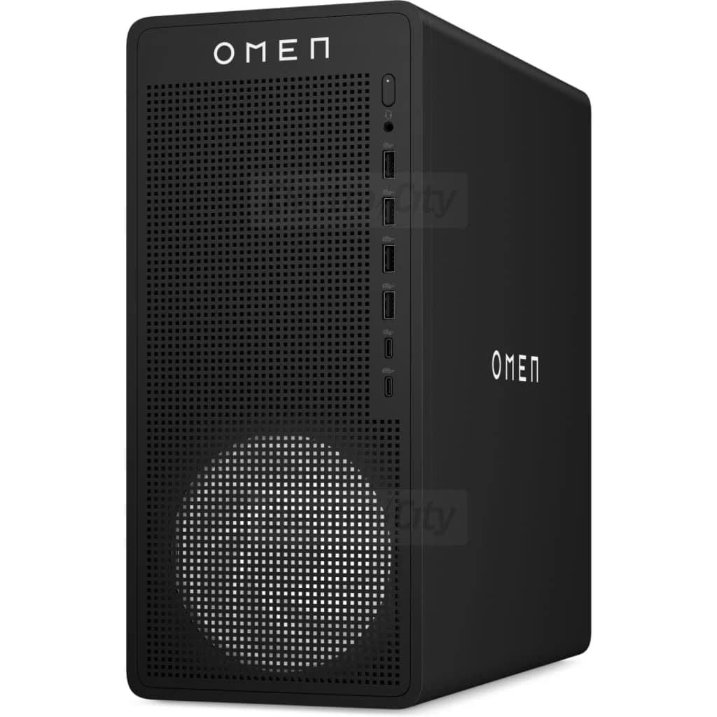 HP OMEN 16L Gaming Tower PC | AMD Ryzen 5, 16GB RAM, 1TB SSD, NVIDIA RTX 5060 | Black
