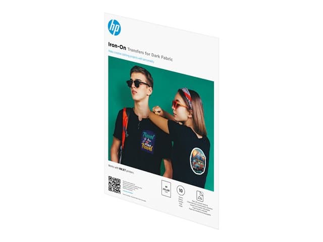 HP - iron-on transfers - matte - 10 sheet(s) - A4