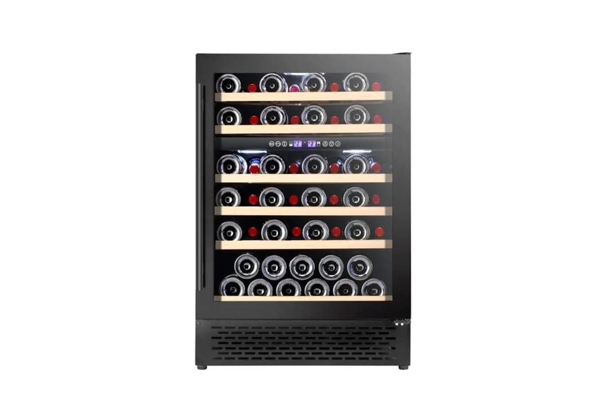 Cata 46 Bottle Capacity Wine Cooler | Black | UBBKWC60
