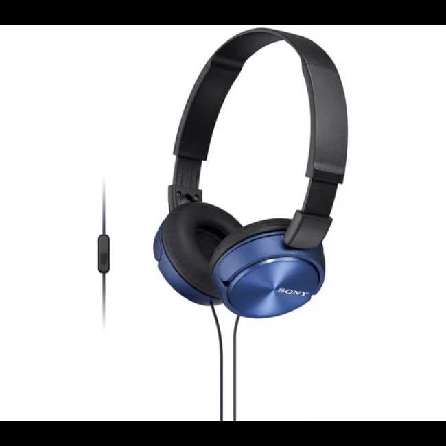 Sony MDR-ZX310 On-Ear Headphones | Blue | MDRZX310APL