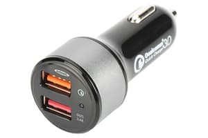 Ednet 3.0 Dual Port Quick Car Charger
