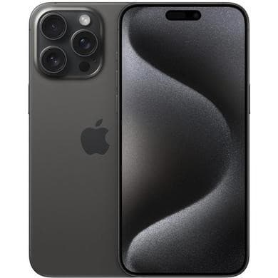 Refurbished Apple iphone 15 Pro Max Black Titanium 6.7" 256GB 5G Unlocked & SIM Free Smartphone