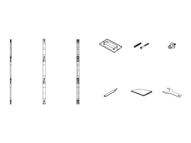 SAMSUNG - Frame Kit VG-LFH15FWA mounting kit - for 6x3 LED video wall