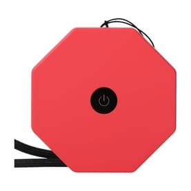 Mini Twist Hexagon Table Light Coral Red