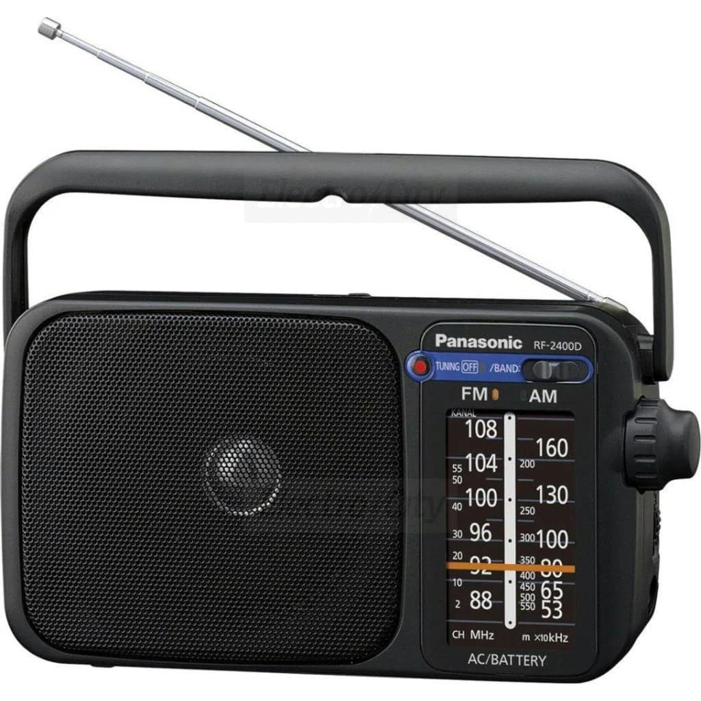 Panasonic RF-2400 HiFi Portable Radio | Black