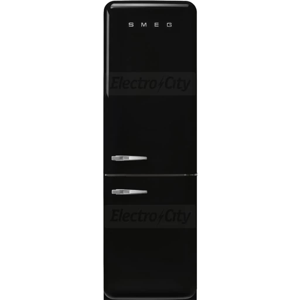 Smeg 60cm Freestanding Fridge Freezer | Black
