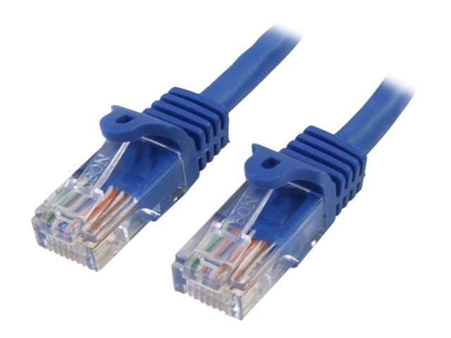 Startech 2m Blue Cat5e / Cat 5 Snagless Patch Cable