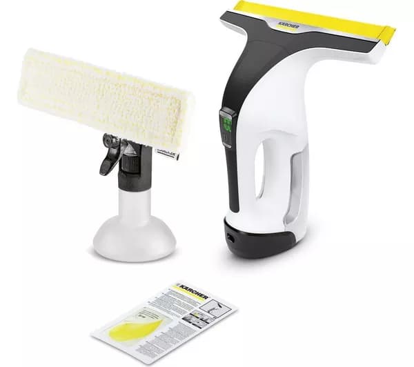 KARCHER WV 6 Plus Window Vacuum Cleaner - White & Black