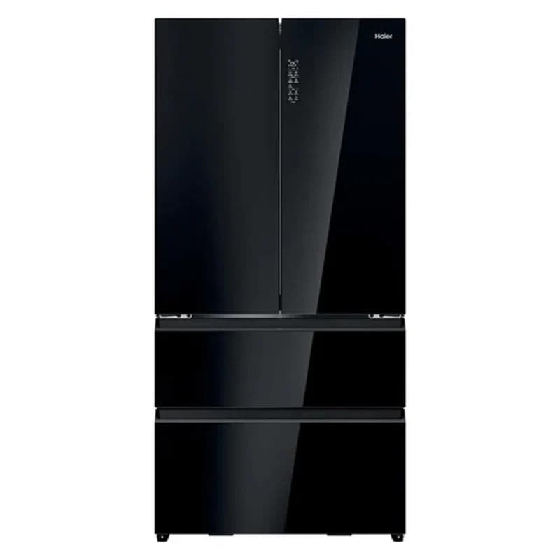 Haier FD 90 Series 7 703L Freestanding French Door Fridge Freezer - Glass Inox | HFR79F19DFGB