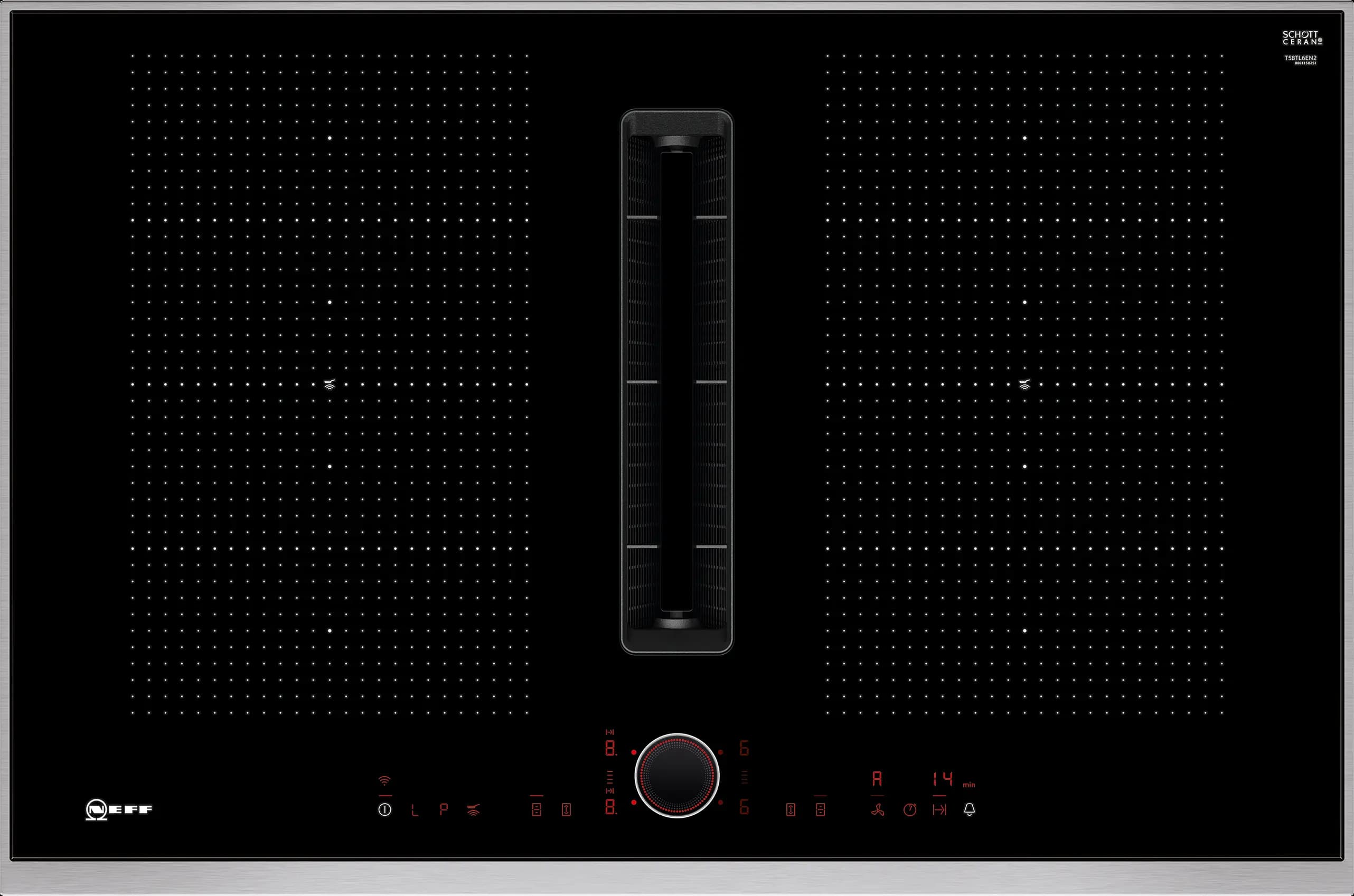 Neff 80CM 4 Zone Induction Hob - Black | T58TL6EN2