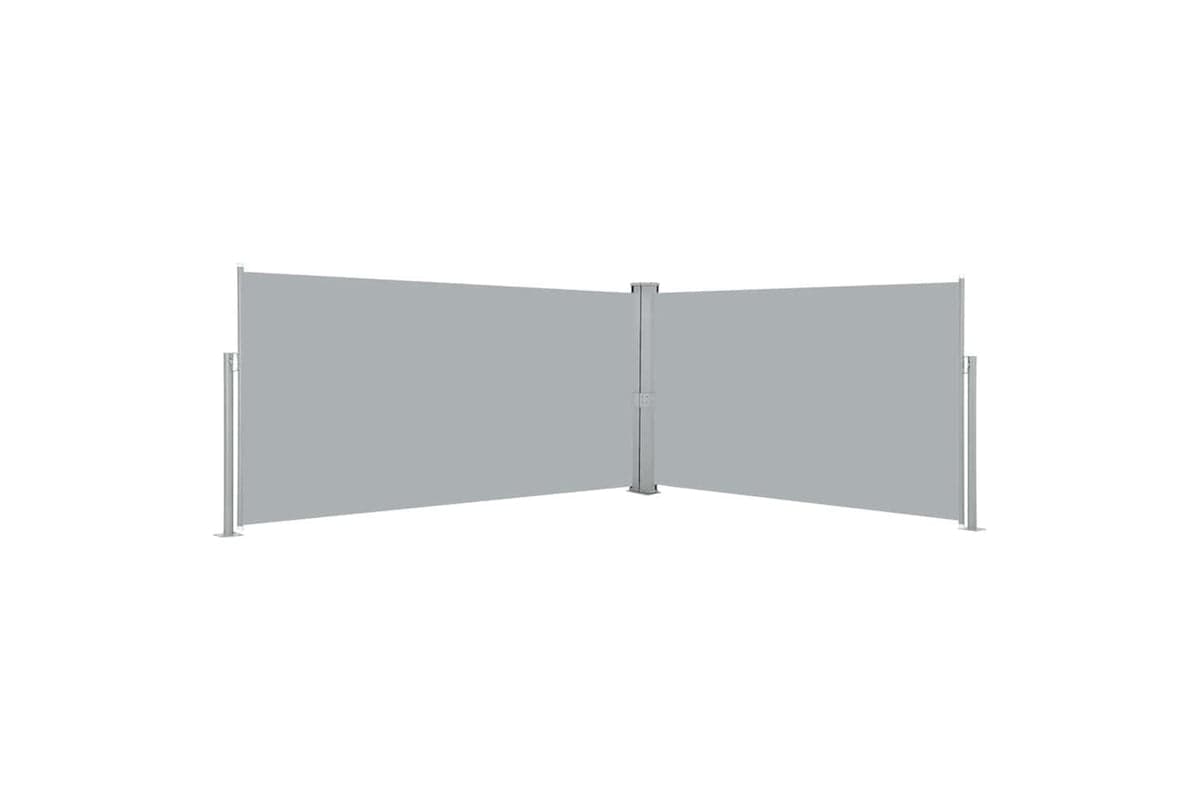 vidaXL 42180 Retractable Side Awning 160x600cm Grey