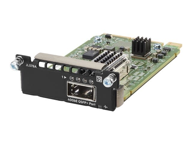 HPE - Aruba 3810M 1QSFP+ 40GbE Module - network device accessory kit