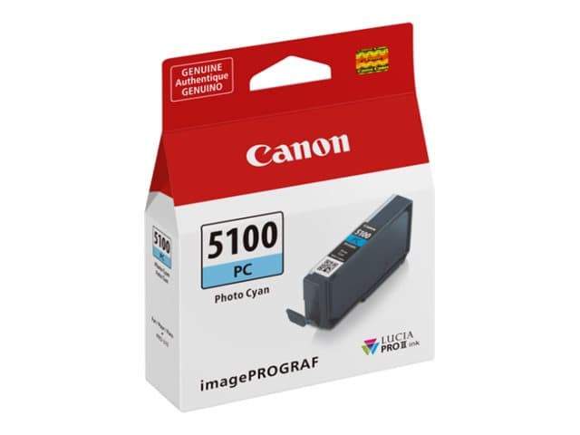 CANON - PFI-5100 PC - photo cyan - original - ink tank