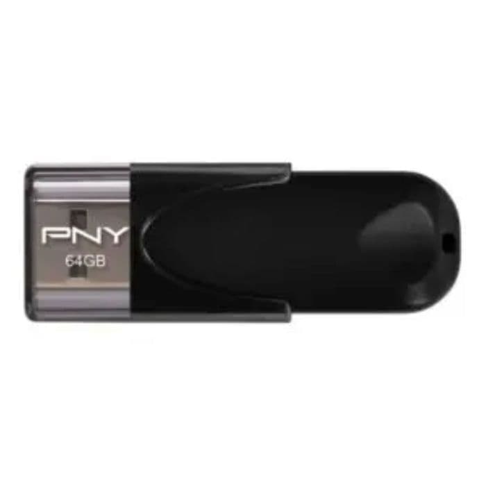PNY FD64GATT4EF, 64GB, Attaché 4 USB 2.0 Sliding Design