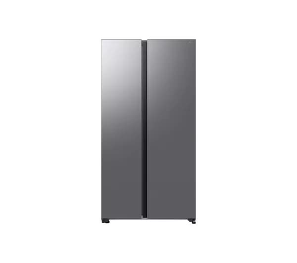 SAMSUNG Bespoke AI Series 7 SpaceMax RS70F67QCTEU American-Style Fridge Freezer - Silver